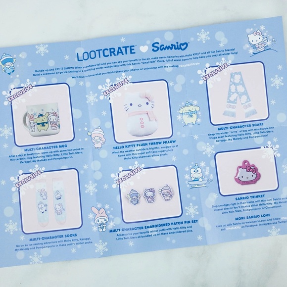 Sanrio Hello Kitty and Friends Crate Winter 2018 Subscription Box - Picture 4 of 11